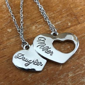 NWT mother daughter necklaces